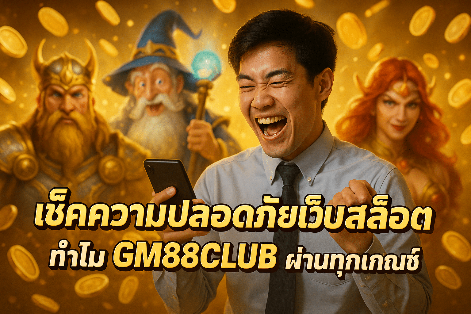 เช็คความปลอดภัยเว็บสล็อต ทำไม GM88CLUB ผ่านทุกเกณฑ์