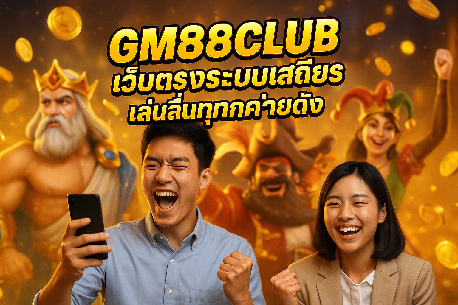 GM88CLUB เว็บตรงระบบเสถียร เล่นลื่นทุกค่ายดัง